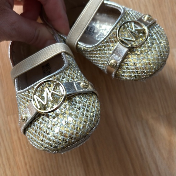 Michael Kors Gold Kids Shoes - Picture 10 of 15